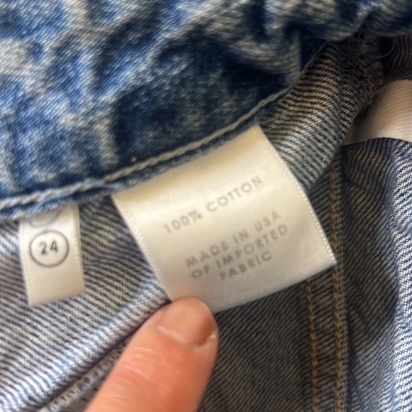 LPA Grlfrnd marisol denim jeans size 24 - Picture 6 of 8